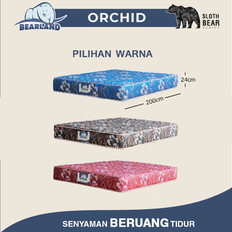 Springbed Matras Kasur Springbed murah 140x200 ORCHID BEARLAND SLOTH